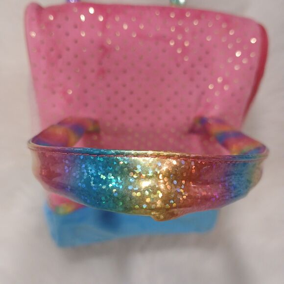 CHILDREN BACKPACK ONE SIDE ZIPPER CLOSURE NET FOR SPECIAL ITEMS W/ 2 HANDLES - Picture 1 of 14